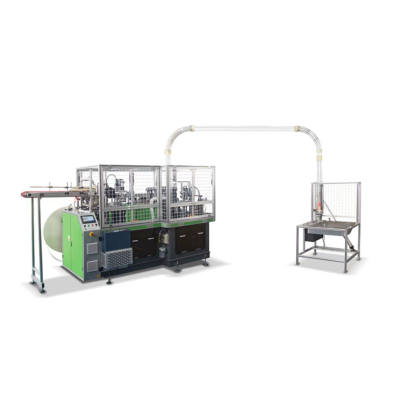 High Speed ​​Intelligent Dobbeltplade Papir Cup Machine